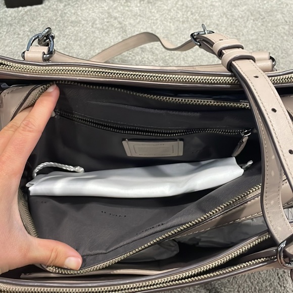 Beige Coach Crossbody - Picture 3 of 9